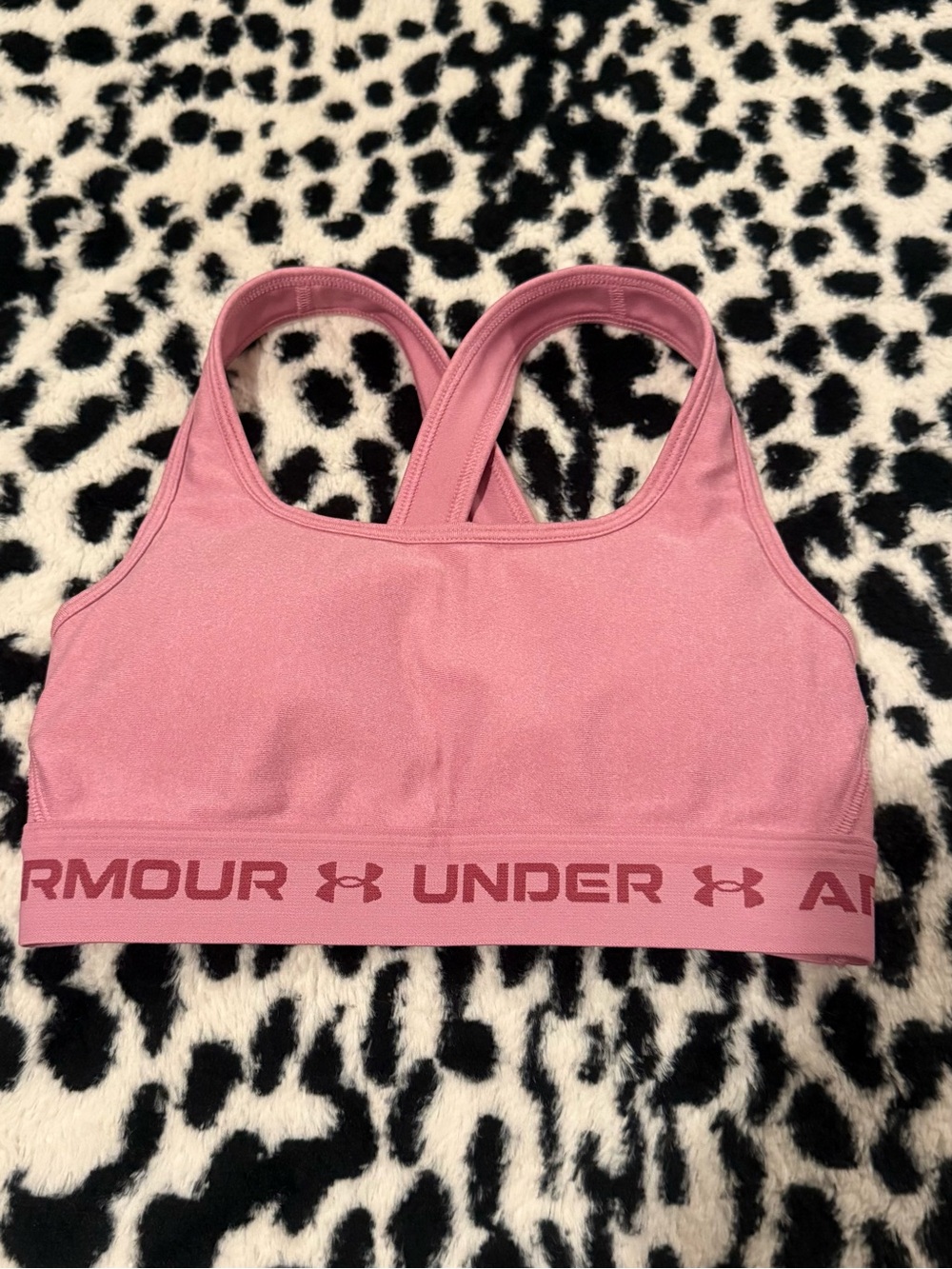 Under Armour Dusty Rose Racerback Sports Bra